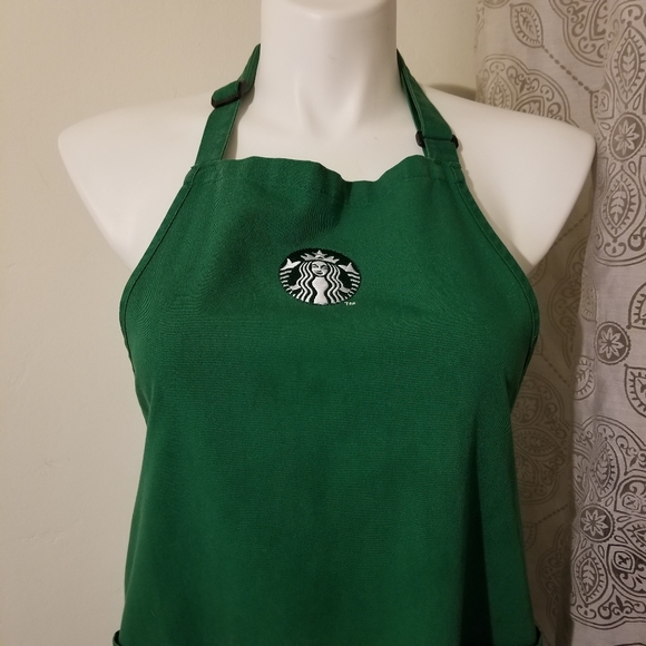 Starbucks Other - Starbucks Authentic Green Logo Apron *Used* Starbucks Other - Starbucks Authentic Green Logo Apron *Used*